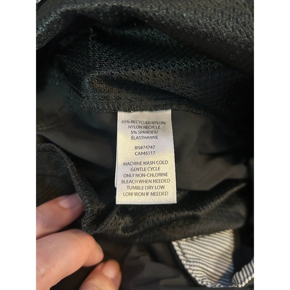 World Wide Sportsman Convertible Zip-Off Pants Shorts Women's Size 18 Black - Picture 7 of 9
